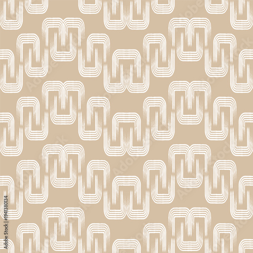 Subtle bohemian texture meets minimalist precision in this seamless pattern. Versatile mid-century vector illustration with modern elegance.