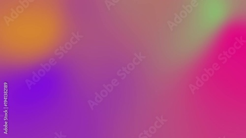 Abstract colorful gradient background featuring vibrant shades of purple, orange, pink, and yellow for use in creative design and artistic projects