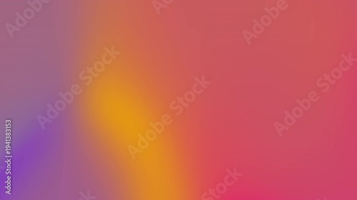 Abstract gradient background in vibrant hues of purple, orange, pink, and yellow creating a soft, dreamy atmosphere for artistic and design projects