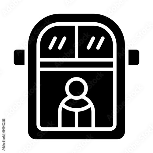 Apartment Stay Solid Icon