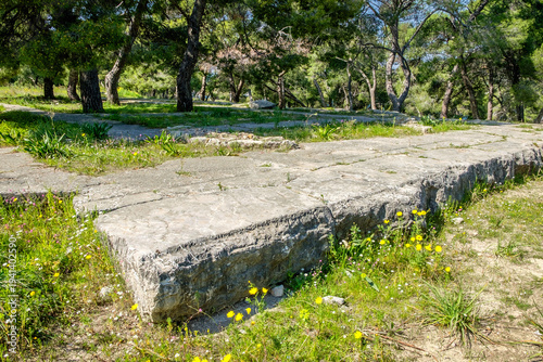 Ruine des Poseidon-Tempels, Ermioni, Argolis, Peloponnes, Griechenland. 26013.jpg