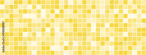 Yellow background pattern with tile bathroom chequered and seamless ceramic bath. Color kitchen geometric with square brick architecture and banner texture interior. Modern light yellow.