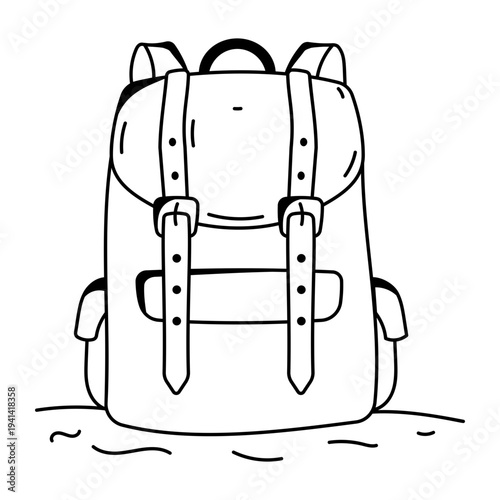 Bundle of Manager Planning Line Illustrations 

