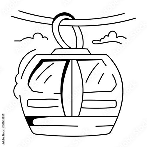 Bundle of Manager Planning Line Illustrations 

