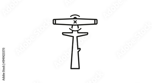 Closeup of a single manual razor.