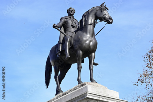 Equine Statue, King George IV, Trafalgar Square, London