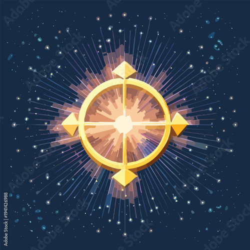 lemon slice on black background