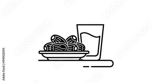 Tacos on a plate with glass.