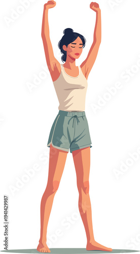  meditazione, relax, yoga, uomo, donna, vettoriale, illustrazione,