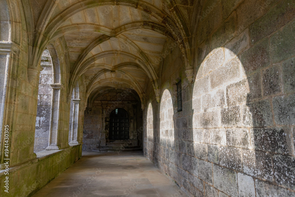Fototapeta premium Monastery of Santa Maria de Armenteira