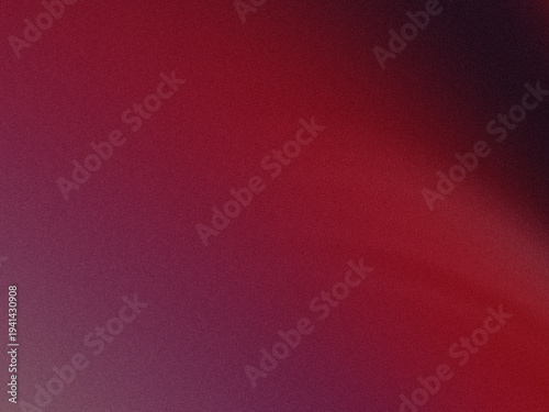 Fotografie Gradated deep red and dark purple abstract texture with subtle graininess