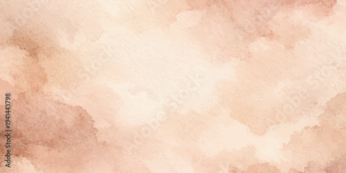 A high-quality abstract pink watercolor background featuring a vintage grunge paper texture with an aged beige parchment design and an antique rough surface for artistic retro wallpaper
