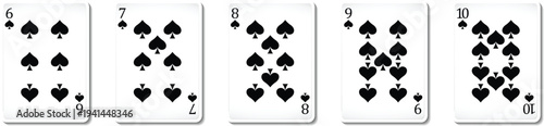 poker playing card vector	