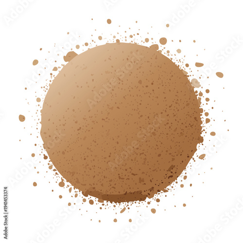 coffee beans on white