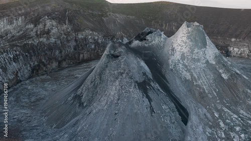 Ol Doinyo Lengai Volcano erupting in Northern Tanzania