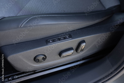 Fotografija Buttons for adjusting seat position