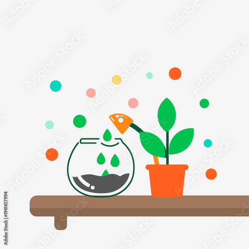 Automatic Watering Globe for Houseplant