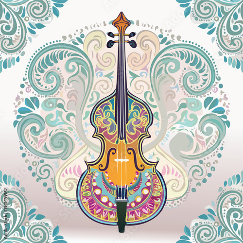 abstract musical background