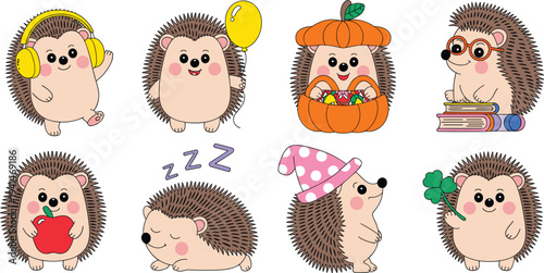 Set Of Various Flaming Torches With Different Designs And Materials For Medieval Fantasy Or Ancient Historical Game Assets