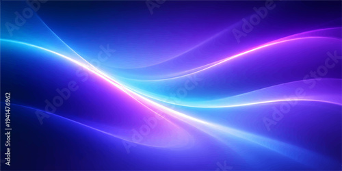 Abstract dynamic, flowing, abstract background with smooth, elegant lines in vibrant shades of blue, and purple, evoking a sense of energy and fluidity. 