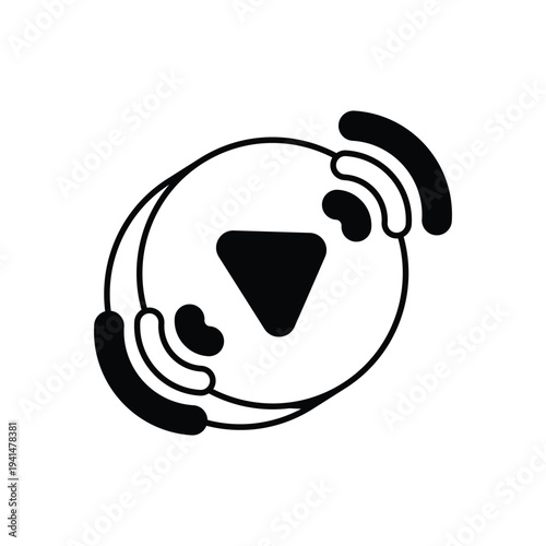 Live Stream vector icon