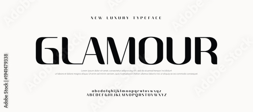 Creative logo simple modern urban alphabet font. Digital abstract futuristic, logo, music, sport, minimal technology typography. Simple numeric vector illustration 
