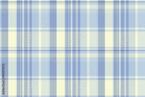 Crossed texture plaid check, tracery fabric seamless textile. Domestic background pattern tartan vector in pastel and light colors.