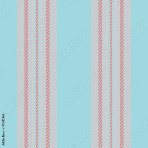 Cparse lines textile fabric, elegant pattern vector background. Pirthday stripe texture vertical seamless in light and red colors.