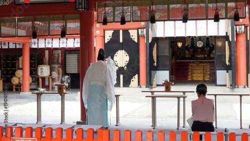 沖縄・波上宮境内景観