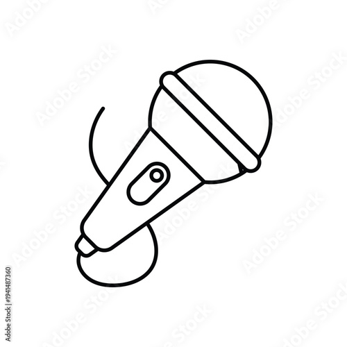 Microphone vector icon
