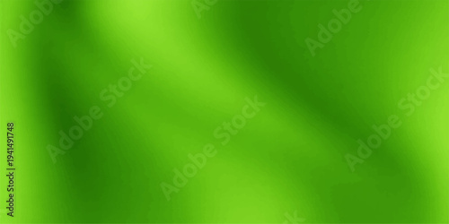 A soft green gradient wallpaper features a bright wave pattern with blurred motion and blue light for a digital art design concept