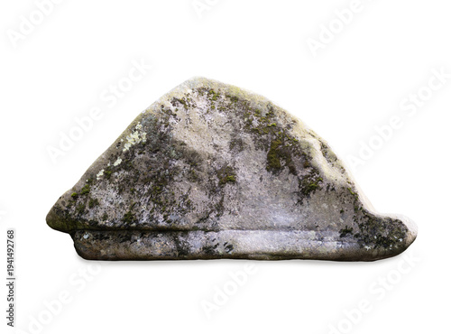 Foto stone isolated on white background