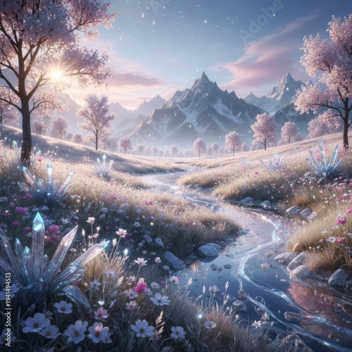 Crystalline Meadow