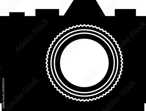 camera vector icon for apps and websites 