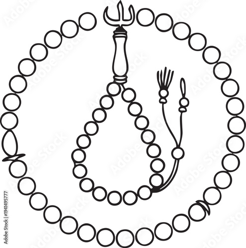 Vector illustration of an abstract background with a silver wine bottle design featuring round diamond ornaments and a black heart pattern for a Christmas holiday card