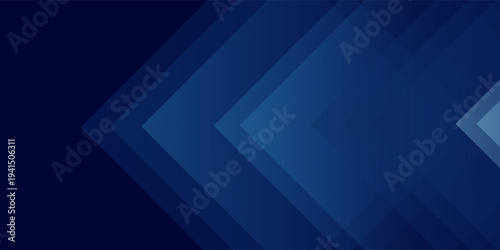 Photos Abstract blue arrow glowing with lighting and line grid on blue background techn