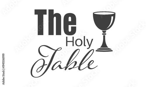 Hand Drawn symbol of Christianity. Vector illustration of Christian logo. Christian art use as poster, card, flyer, tattoo or T Shirt