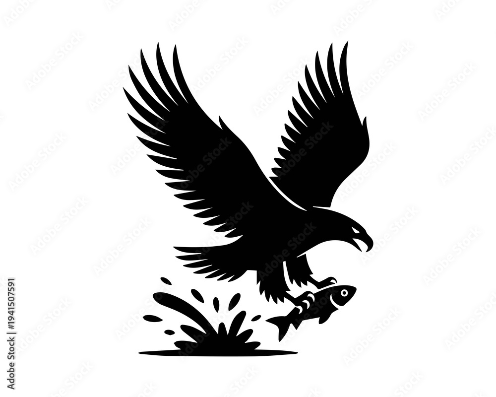 Fototapeta premium eagle in the sky