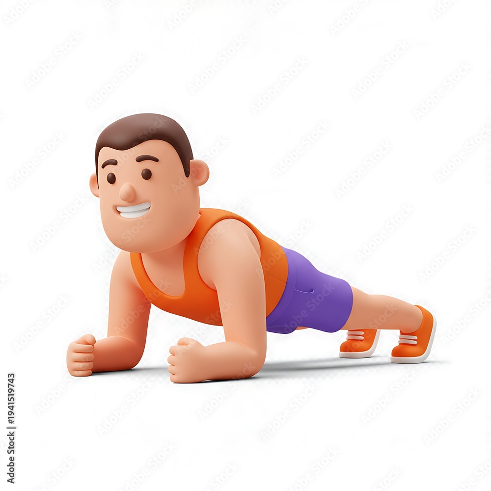 Naklejka premium プランクの微笑み