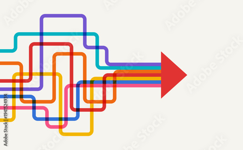 Abstract arrow direction. Business investment to success. financial data graph strategy. Technology background. High speed.