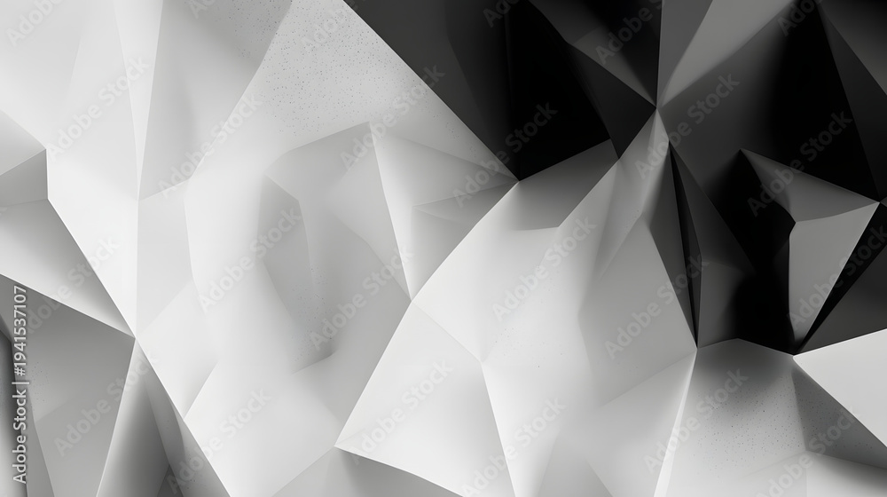 Obraz premium Abstract geometric pattern in black and white