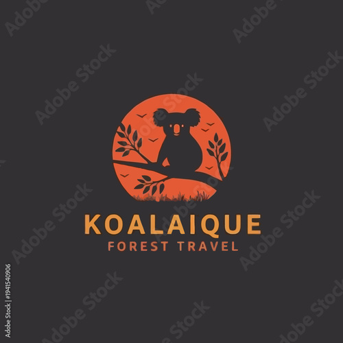 Koala Logo Design for Travel Company.