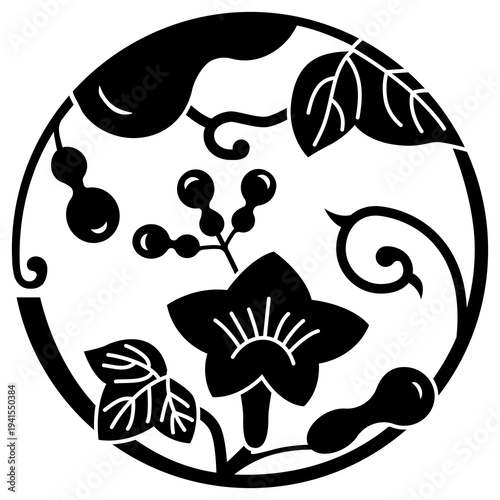 家紋です。瓢枝丸といいます。