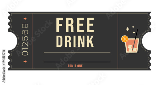 Free Drink Voucher Template