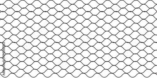 Mesh texture for fishing nets. Seamless pattern for sportswear or soccer goal, volleyball net, basketball hoop, hockey, athletics. Abstract net background for sports