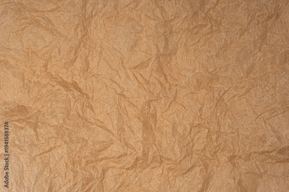 Obraz premium Crumpled paper as background. Top view.