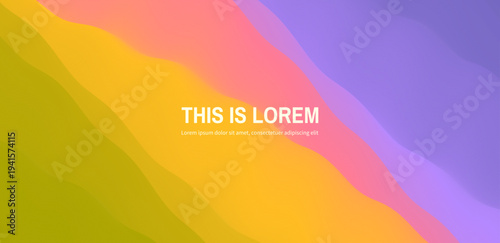 Abstract background. Dynamic effect. Gradient colour. Vector illustration for brochure, poster, cover, card, presentation, flyer or banner.