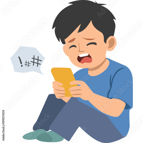 Cyberbullying Illustration