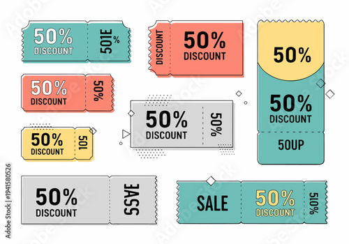 Discount access ticket featuring exciting deals with savings up to sixty percent today