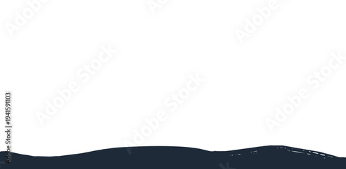 Dark abstract wave background with textured brush stroke bottom